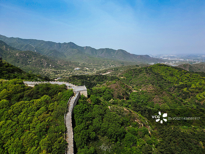 八达岭长城 水关长城 八达岭国家森林公园 延庆区 长城图片素材