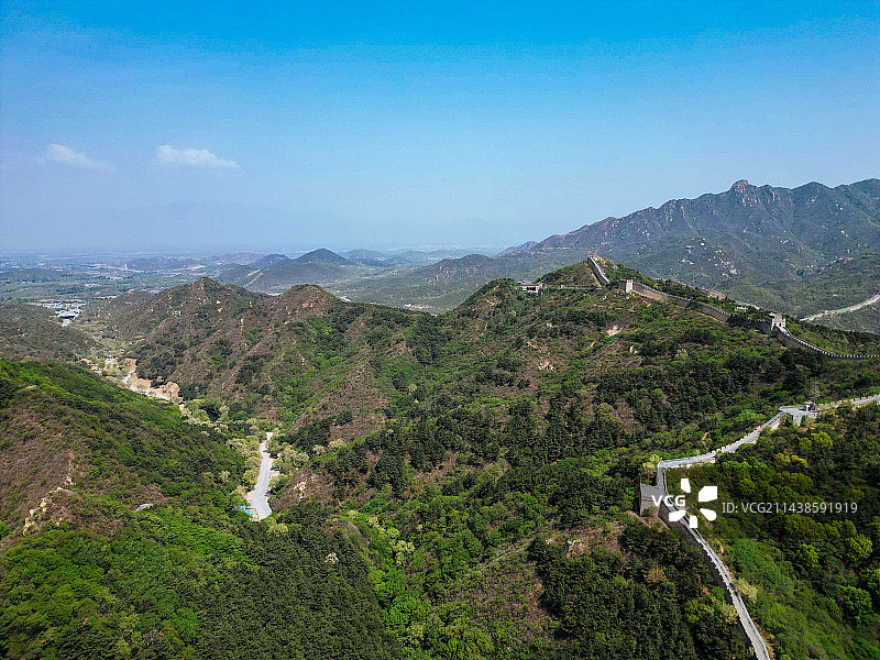 八达岭长城 水关长城 八达岭国家森林公园 延庆区 长城图片素材