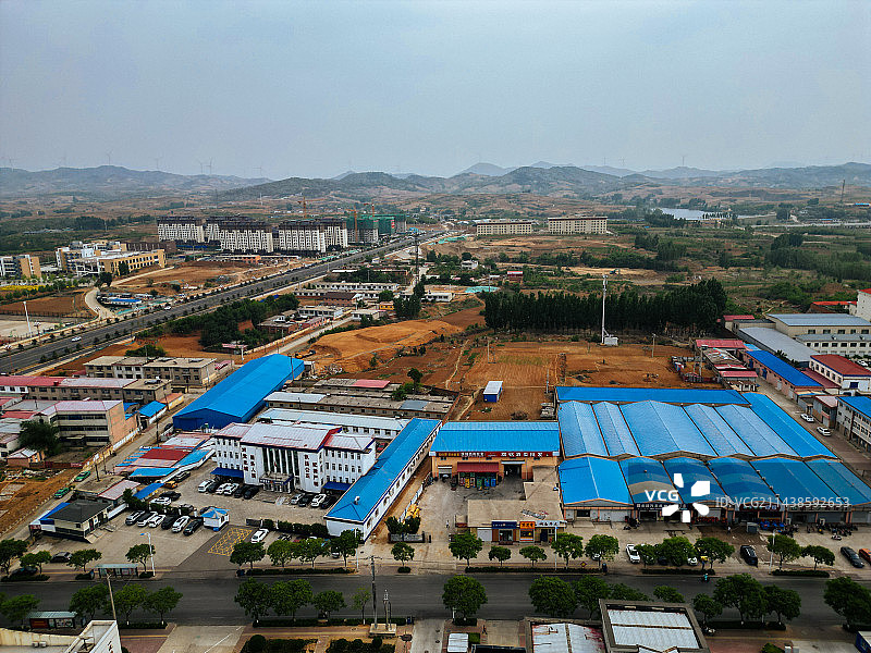 卢龙县 永平大街 孤竹文化公园 体育馆 规划展馆 中医院图片素材