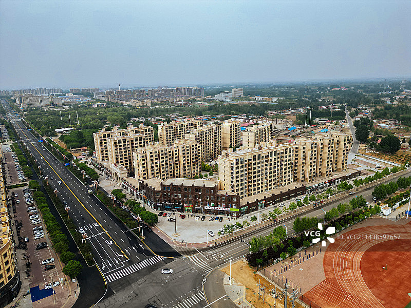 卢龙县 永平大街 孤竹文化公园 体育馆 规划展馆 中医院图片素材