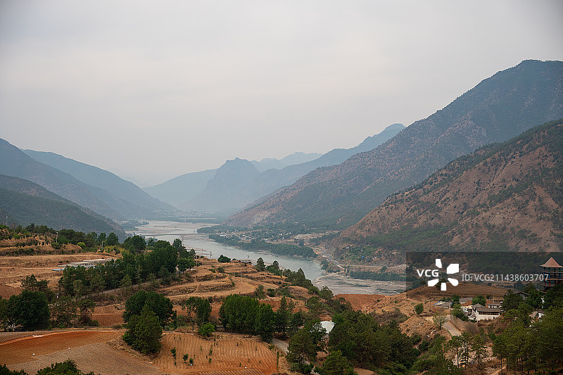 金沙江大湾图片素材