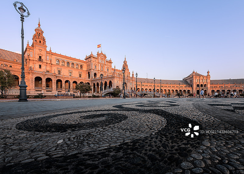 塞维利亚广场图片素材