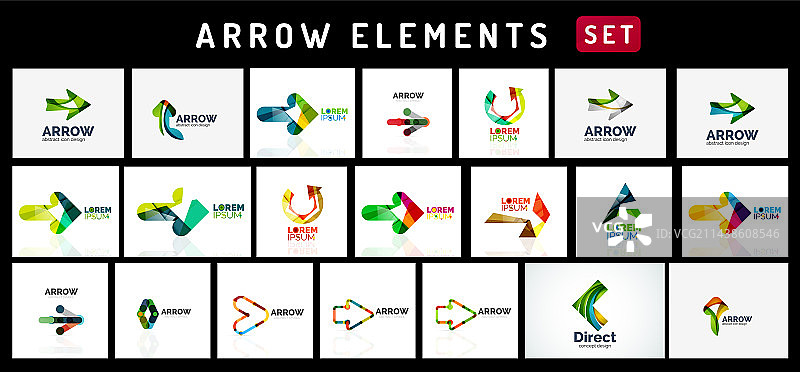用于壁纸的科技箭头简约概念图片素材