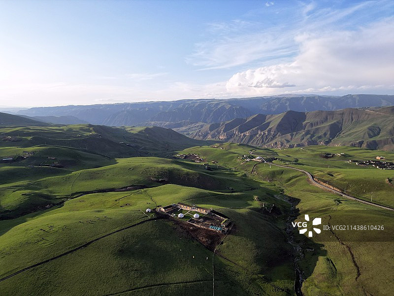 北疆大草原图片素材