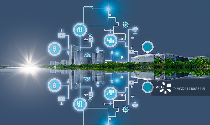 数据城市图片素材