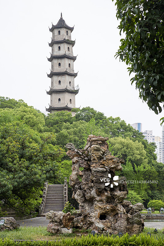 浙江温州市“江心屿景区”风光图片素材