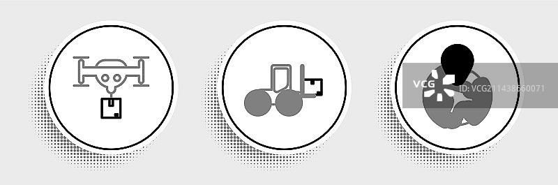 无人机全球配送服务图片素材