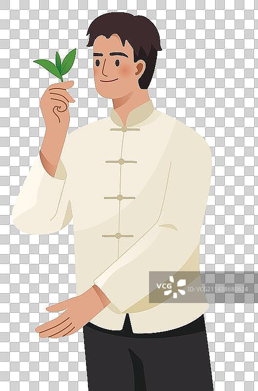 大师品鉴茶叶图片素材