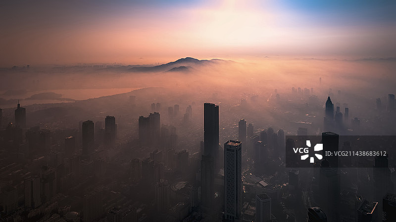 云蒸霞蔚图片素材