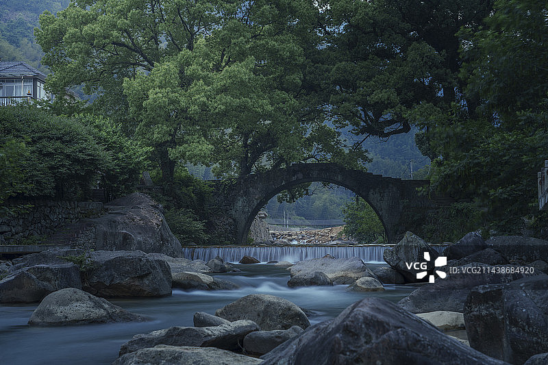 衢州石梁寺桥图片素材