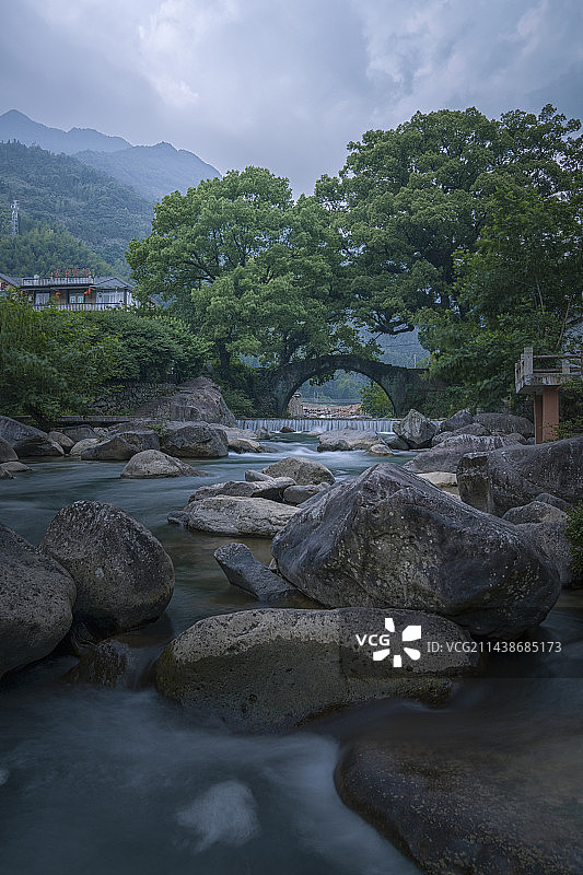 衢州石梁寺桥图片素材