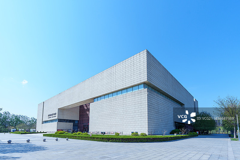 山东德州市博物馆馆内馆外扒鸡图片素材