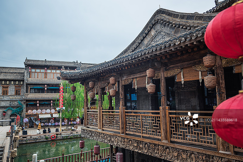 河北省石家庄龙泉古镇图片素材