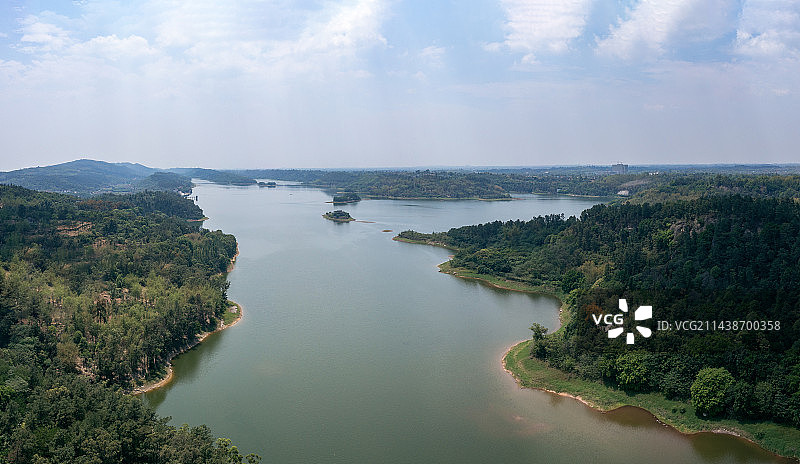四川隆昌古宇湖风光图片素材