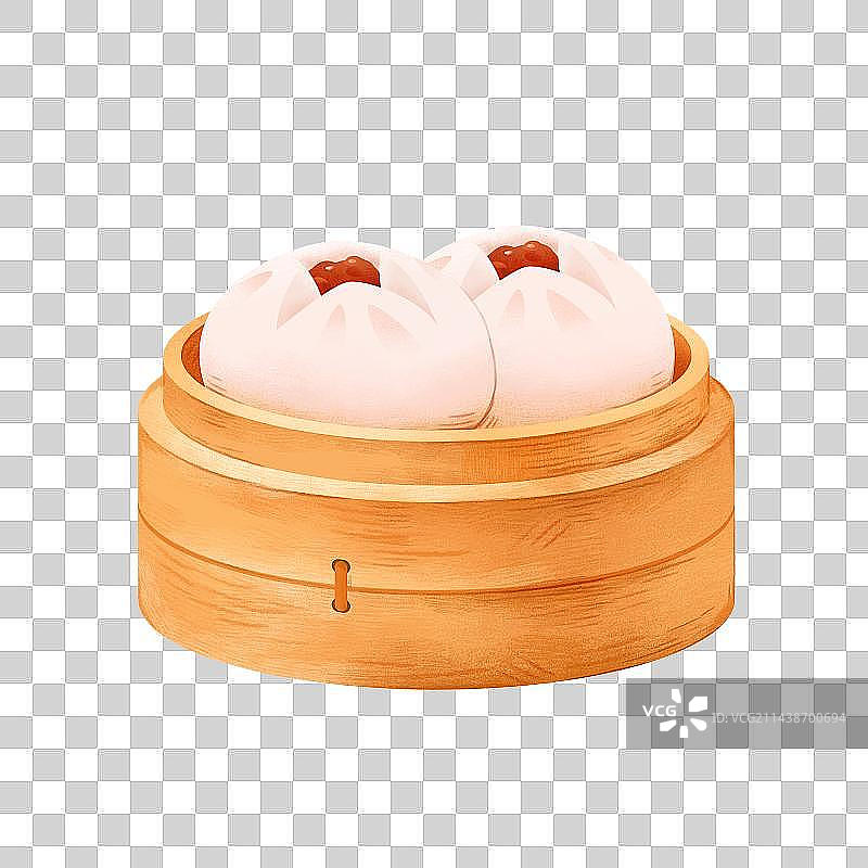 广式早茶包子图片素材