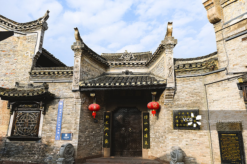 湖南省湘西土家族苗族自治州凤凰古镇景区古朴美景图片素材