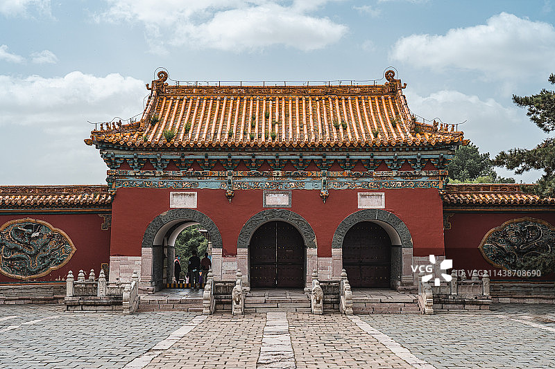 沈阳北陵公园图片素材