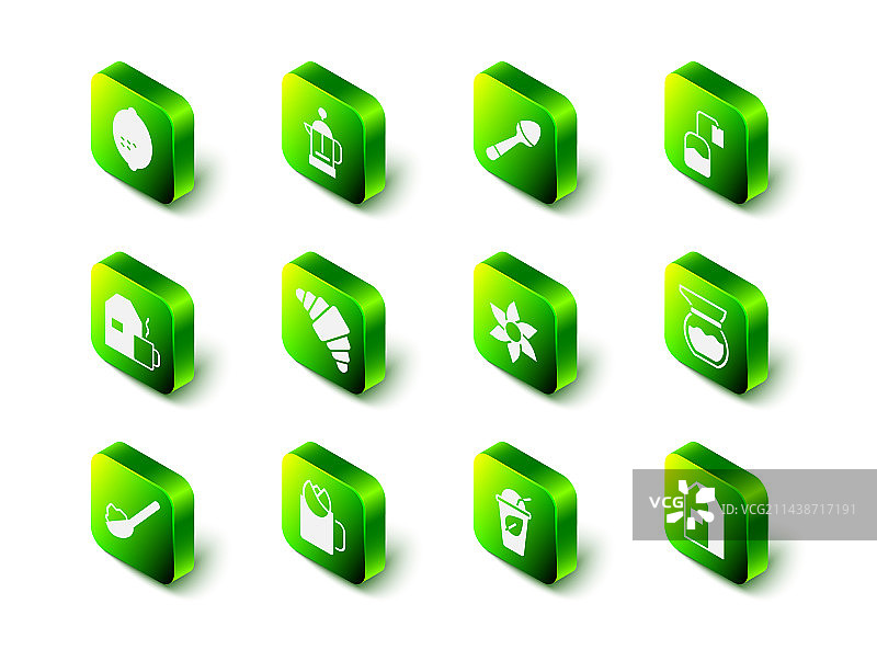 法式滤压壶茶匙茶包茶壶纸套装图片素材