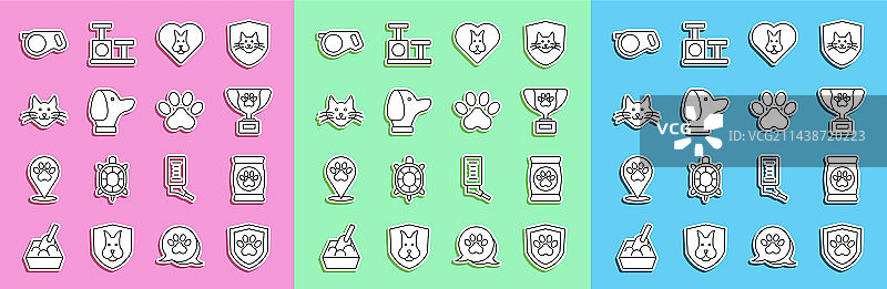 宠物健康保险食品袋图片素材