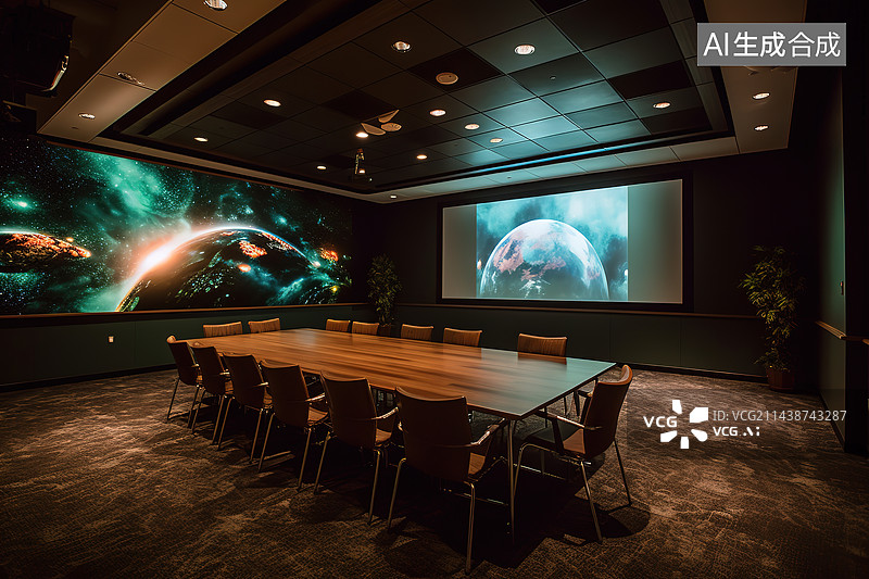 【AI数字艺术】室内空间图片素材