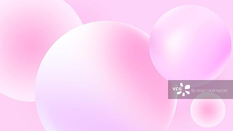 粉色小清新背景图片素材