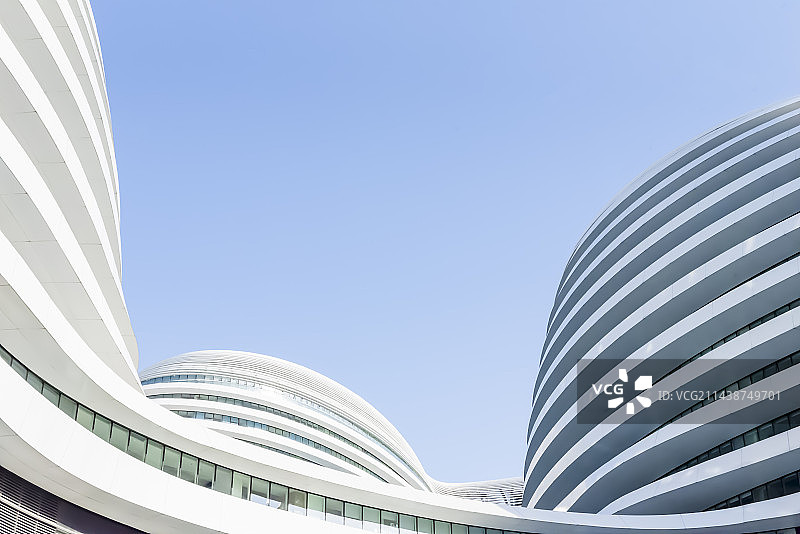 北京东城区银河SOHO局部图片素材