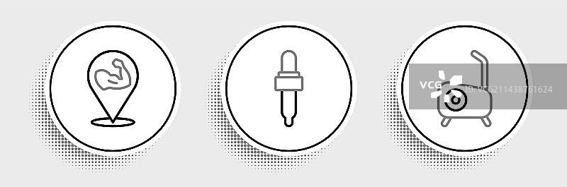 健身教练肌肉训练器械图片素材