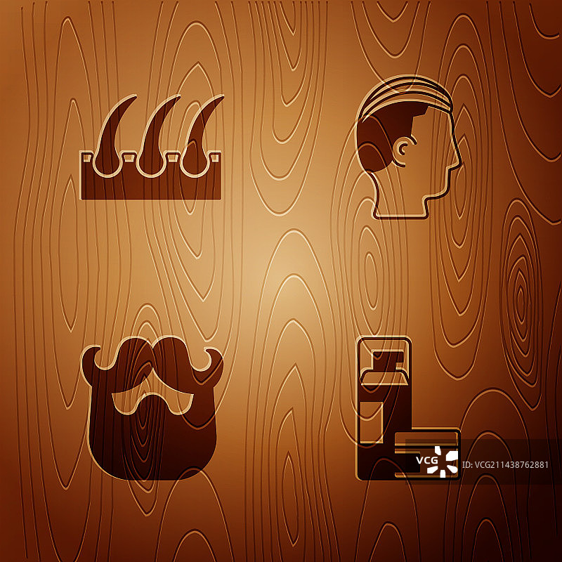 剃须啫喱泡沫和人体毛囊图片素材