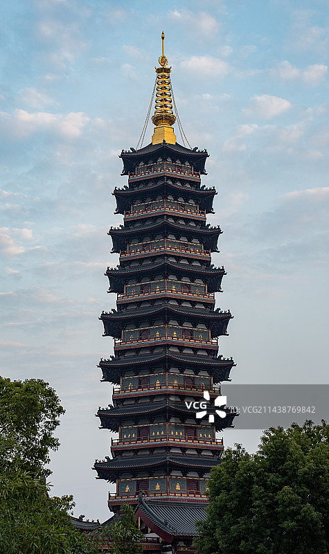 万佛塔图片素材