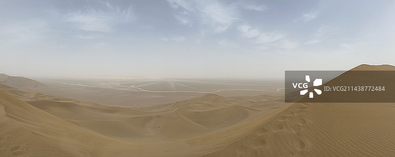 库木塔格沙漠图片素材