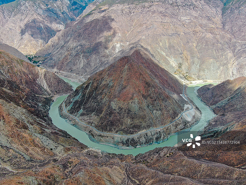 金沙江大湾图片素材