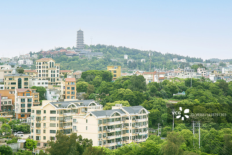 浙江省温州市“洞头风景区”大沙岙风光图片素材