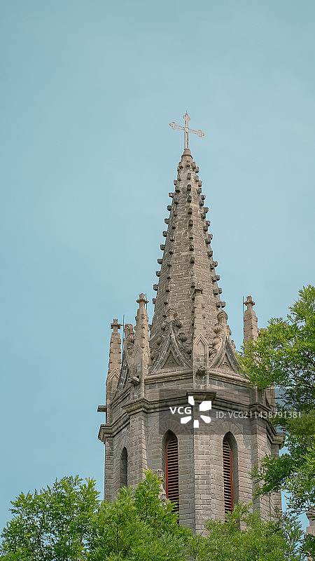 东交民巷圣弥额尔大教堂图片素材