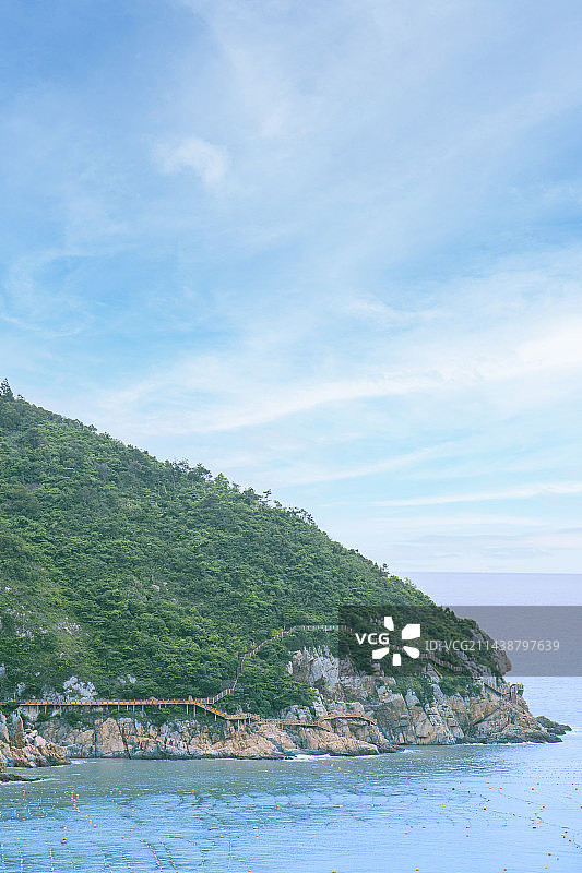 浙江温州“洞头风景区”仙叠岩风光图片素材