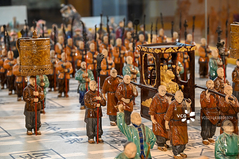 佛山祖庙博物馆展出的文物图片素材