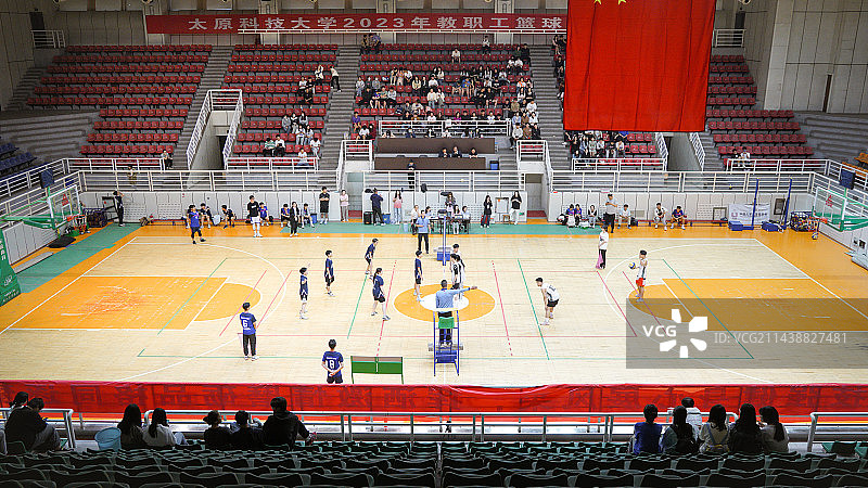 校园排球比赛图片素材