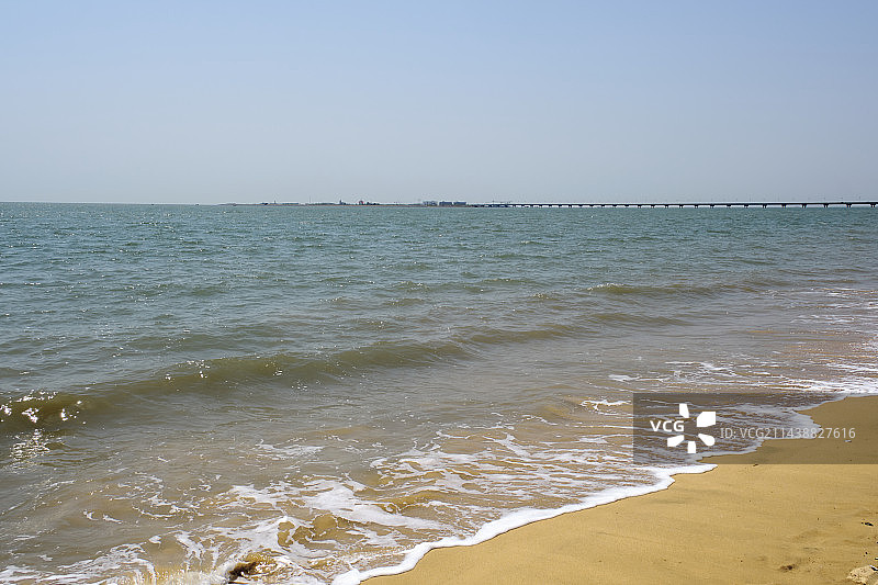 沙滩与海浪图片素材