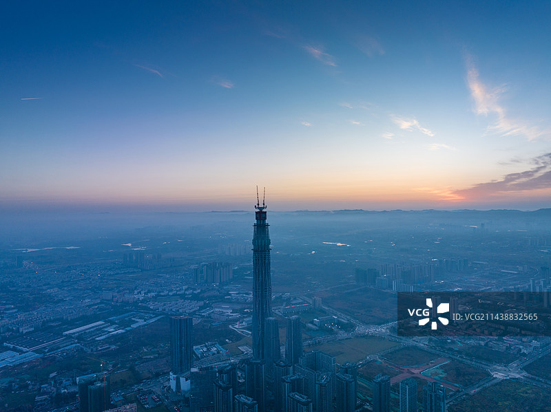 成都城市风光图片素材