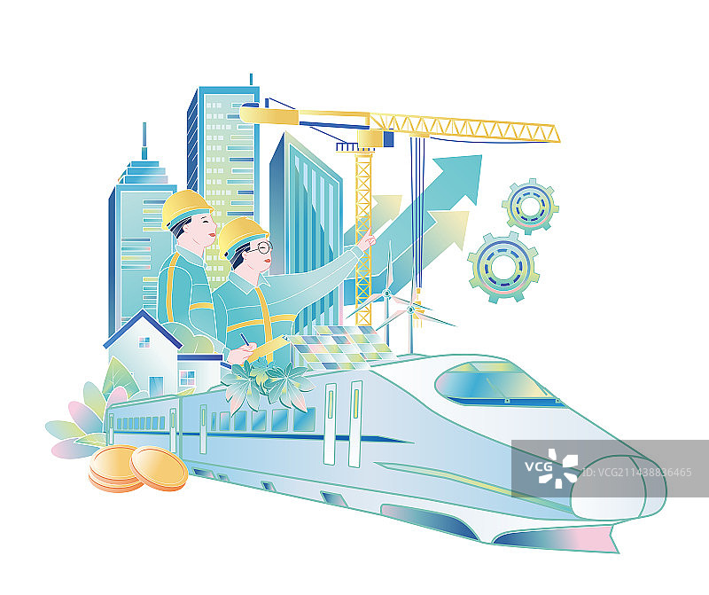 城市发展主题图片素材