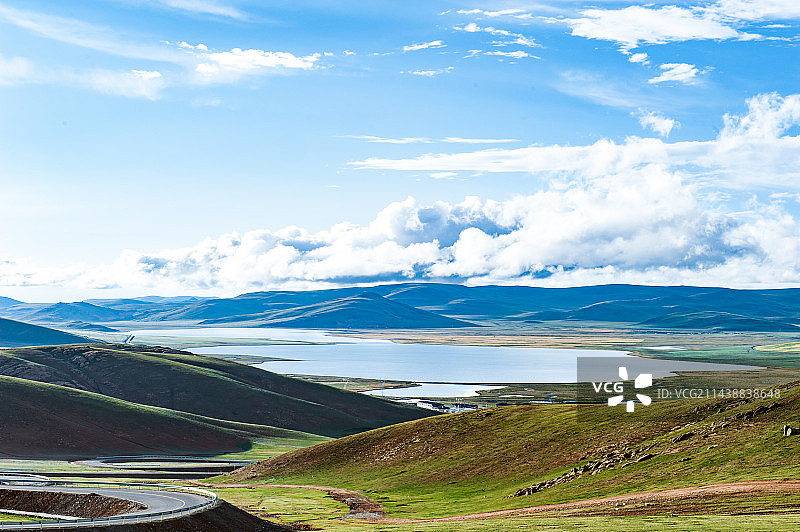 西藏自治区纳木错风景图片素材