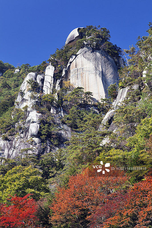 秋季升仙峡（山梨县甲府市）图片素材