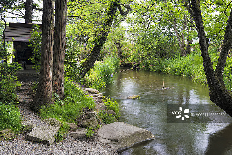 卡帕布奇，日本岩手县远野市图片素材