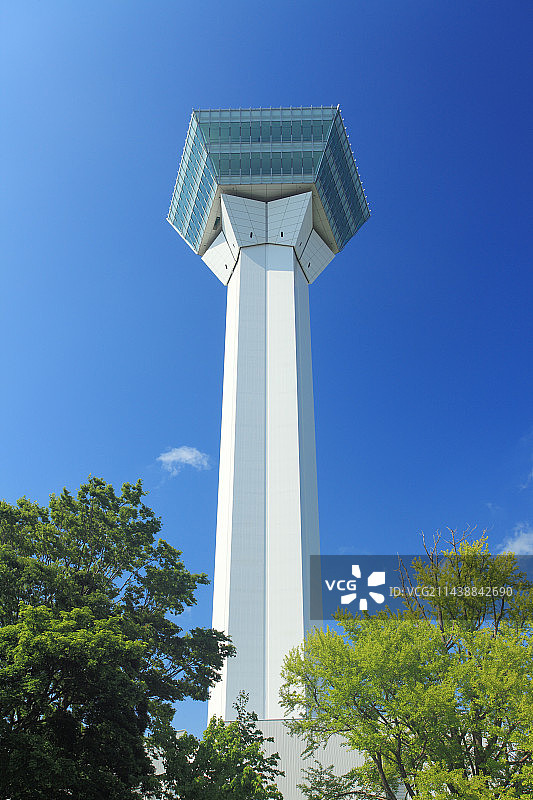 日本北海道函馆五棱郭塔图片素材