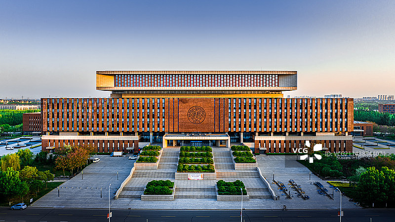 南开大学图书馆图片素材