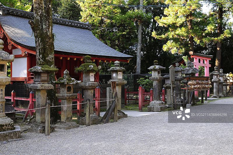 春日大社表参道，奈良县奈良市，日本图片素材