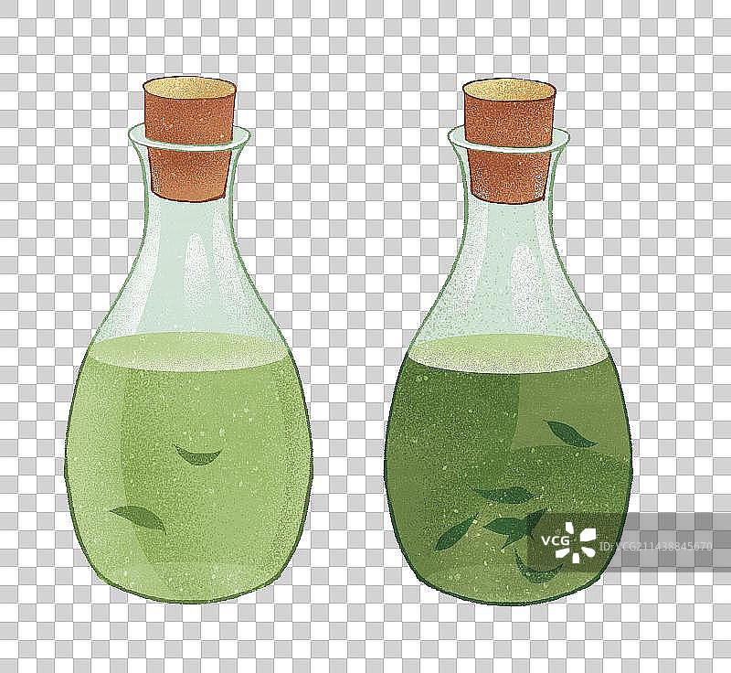 古代现代节气节日夏天茶围炉冰茶图片素材