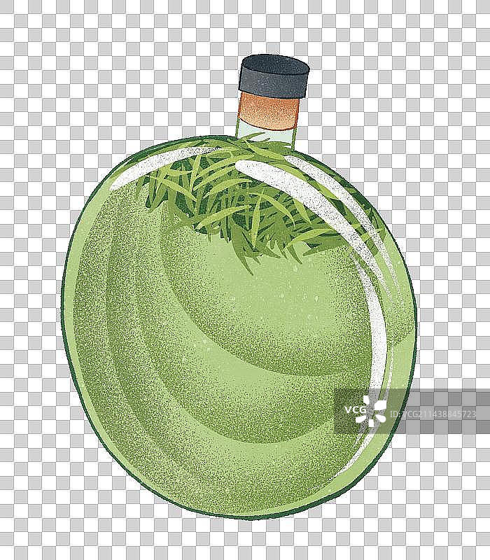 古代现代节气节日夏天茶围炉冰茶图片素材
