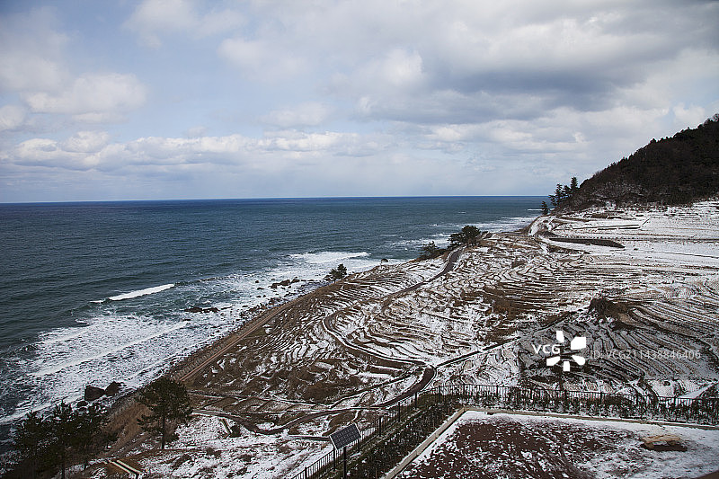 日本石川县轮岛市白米千枚田图片素材