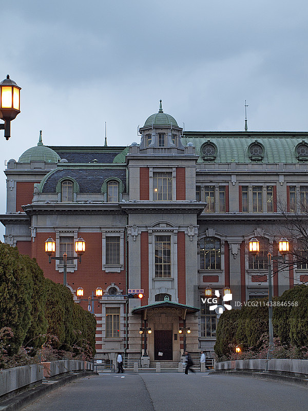 大阪市中央公会堂，大阪府大阪市北区图片素材