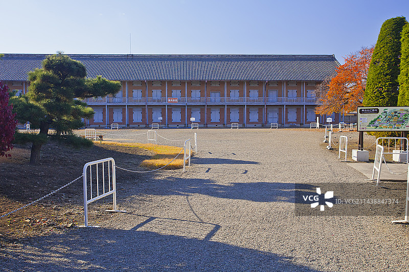 日本富冈制丝厂西茧仓库，群马县富冈市图片素材